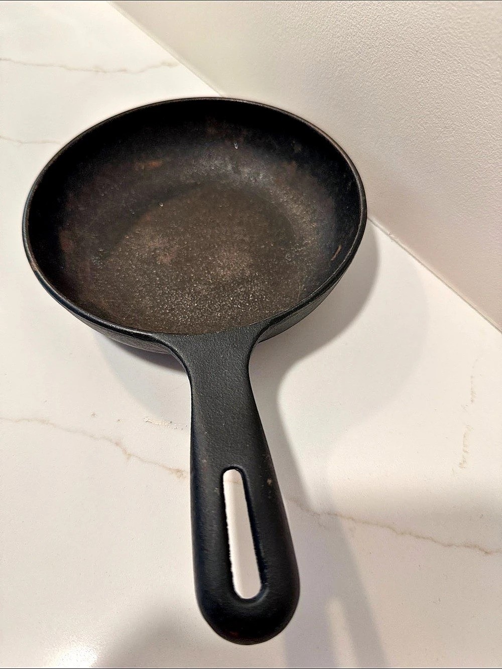 Vintage Casron 6 Inch (15cm) Cast Iron Skillet in Black